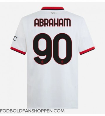 AC Milan Tammy Abraham #90 Udebanetrøje 2024-25 Kortærmet